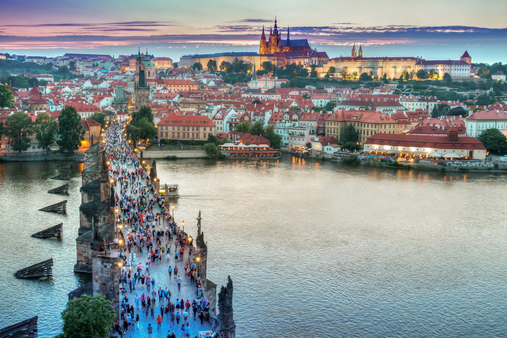 The Czech capital, where Skoltech PhD student Artyom Nikitin competed against other young IT specialists for cybersecurity glory. Photo: Public domain.