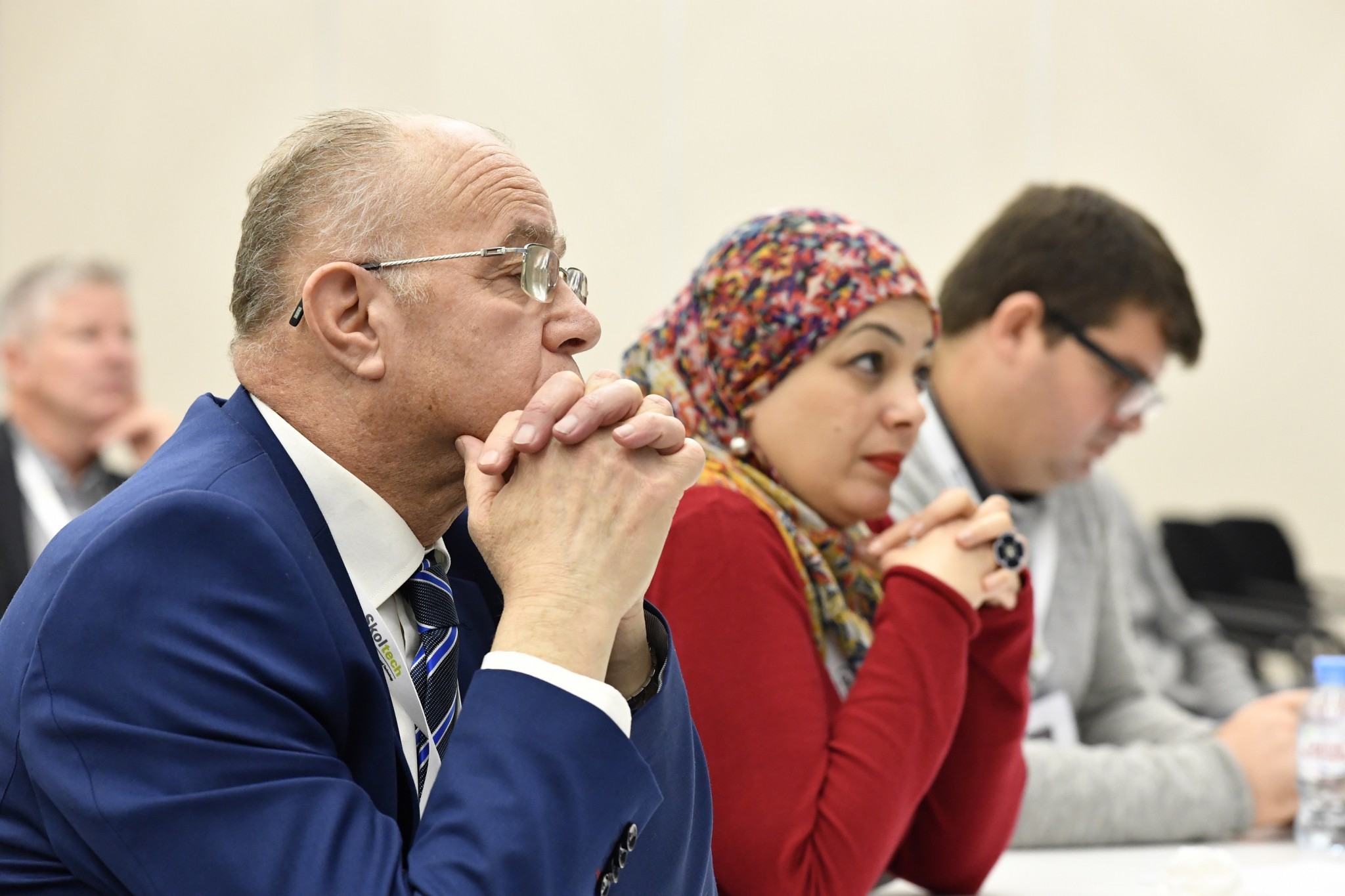 Attendees participate in a CDIO workshop. Photo: Skoltech.