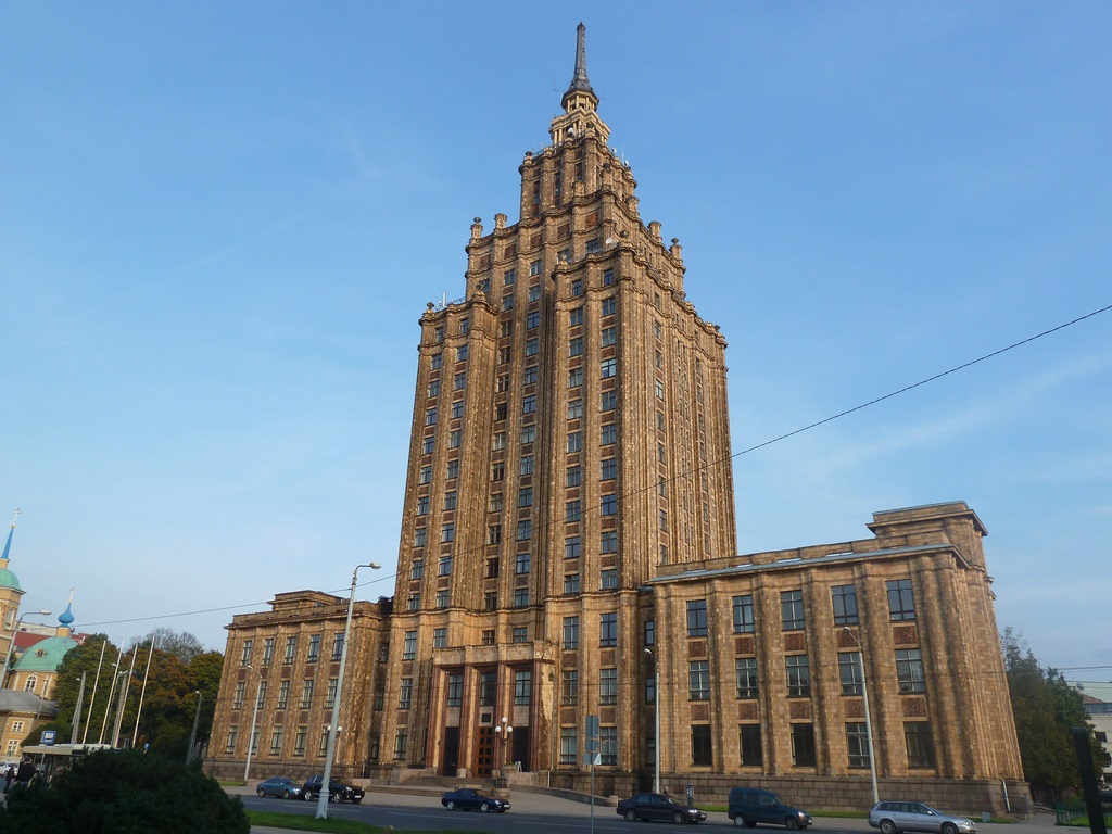 The Latvian Academy of Sciences in Riga. Photo: Alistair Young // Flickr.