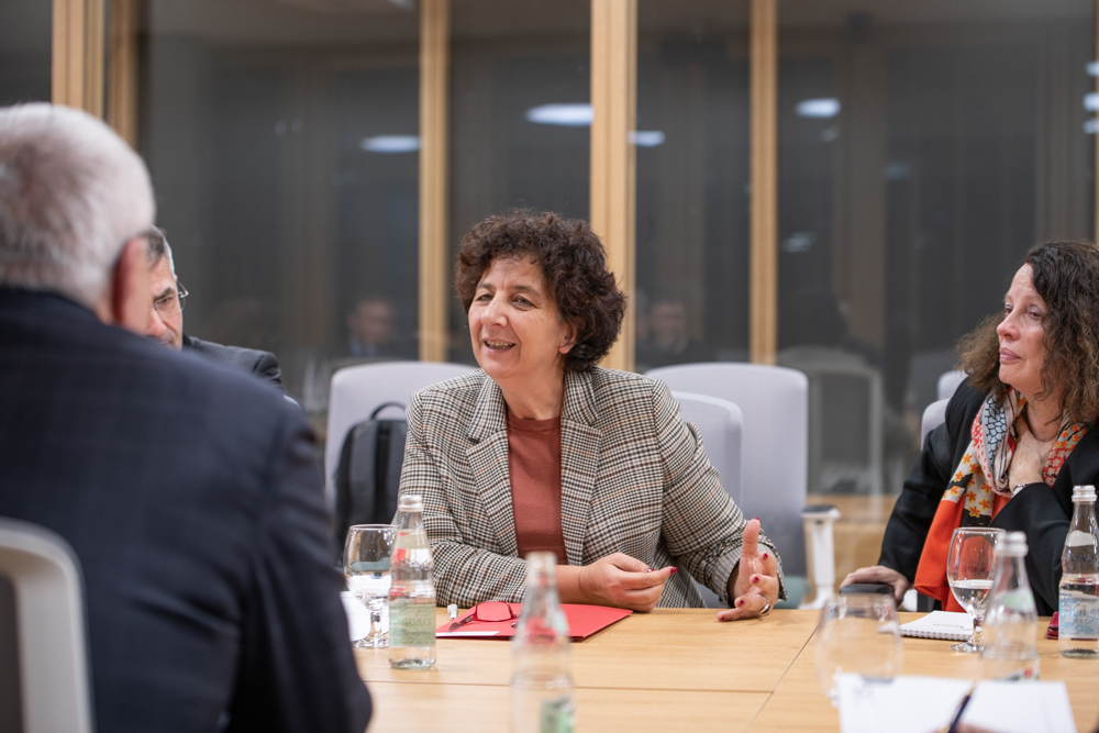 France’s Minister of Higher Education, Research and Innovation, Frédérique Vidal. Photo by Timur Sabirov / Skoltech