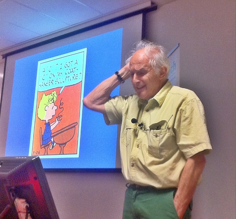 Harry Kroto: inspired by Snoopy, Copernicus and Darwin