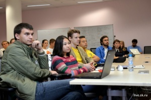 Dr. Sergei K. Krikalev, a legendary ISS cosmonaut, space researcher and rocket scientist was our guest at Skoltech. Krikalev chatted with students and faculty and took questions.