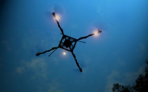 Quadrocopter. Image courtesy of Simon Jardine