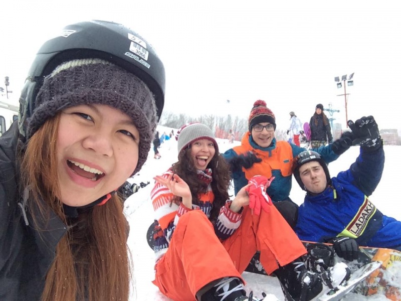 Snowboarding course at Moscow's Nagornaya Ski Club