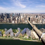 Cornell proposed campus in NYC. Image courtesy of Cornell University.