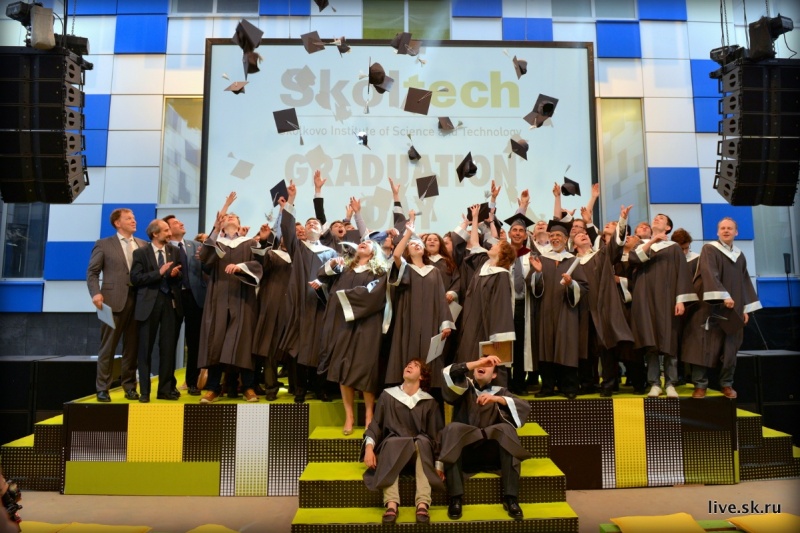 Skoltech's graduating Class of 2015