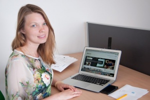 Biomed PhD student Vita Stepanova, is co-founder of blastim.ru 