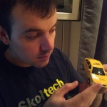 Andrii Omelianovych, co-founder and developer of Sharxi, an app which aims to reduce the costs of taxi rides in Moscow. Image courtesy of Sharxi