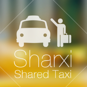 Sharxi - a shared rides app (click to enlarge)