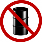 no oil sign