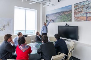 RASA representatives at the meeting with Prof. Alexander Kuleshov, Skoltech President