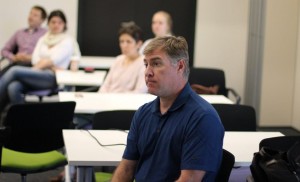 Prof. Keith Stevenson, CEE Director, during the workshop.